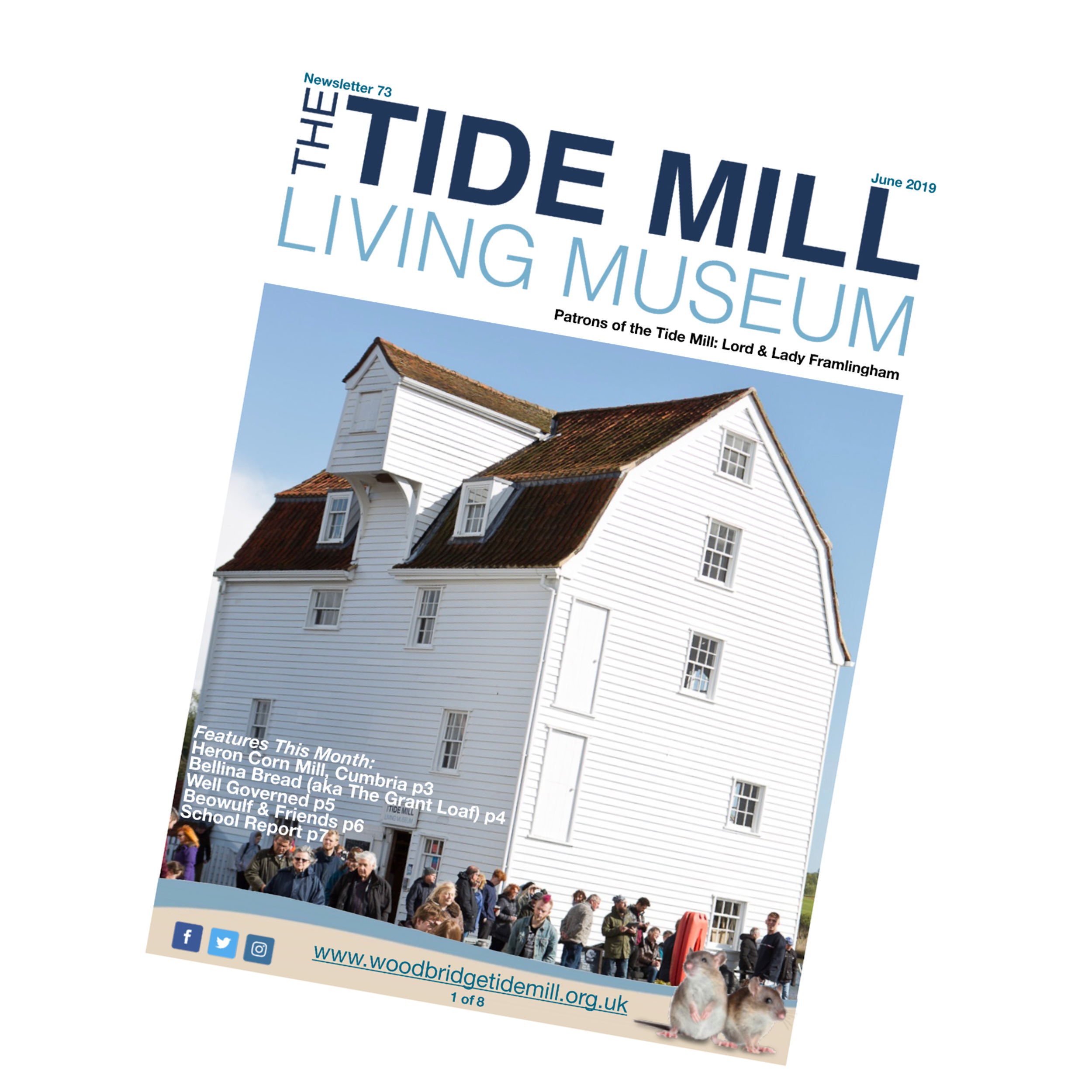June 2019 Tide Mill Newsletter Cover
