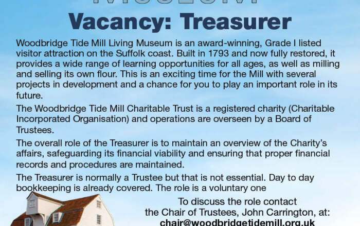 Treasurer Vacancy